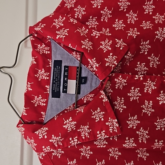 Vintage Tommy Hilfiger Sleeveless Floral Women's Blouse - Picture 2 of 8